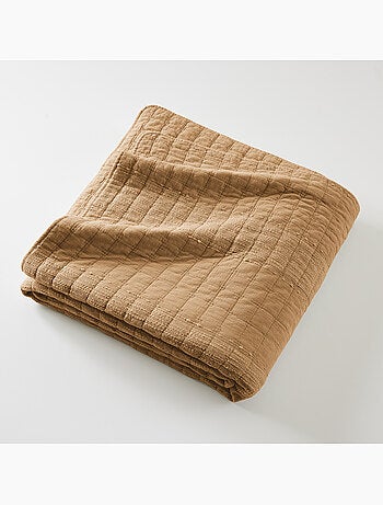 Couvre-lit ALIX en coton jacquard