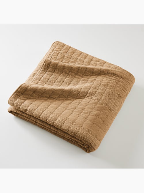 Couvre-lit ALIX en coton jacquard - Kiabi Couvre-lit ALIX en coton jacquard - Kiabi