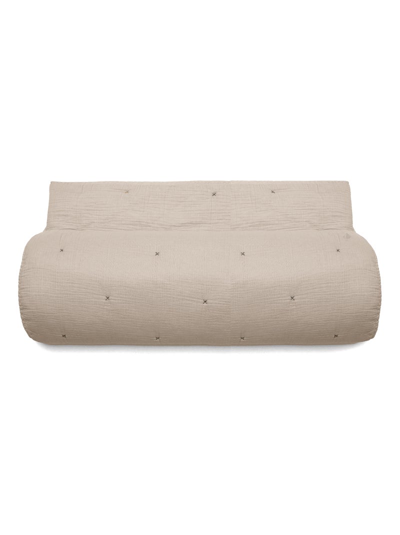 Couvre lit ANDROS Beige grès - Kiabi