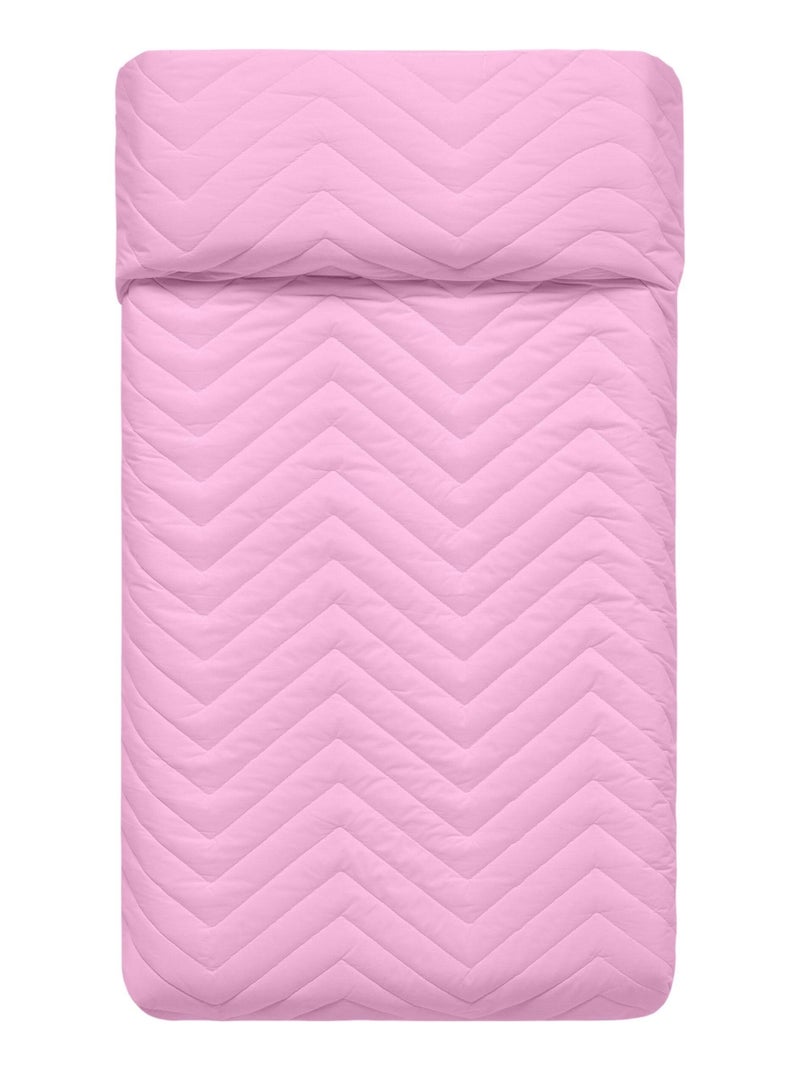 Couvre-lit Arista Berceau "Happyfriday" Rose - Kiabi