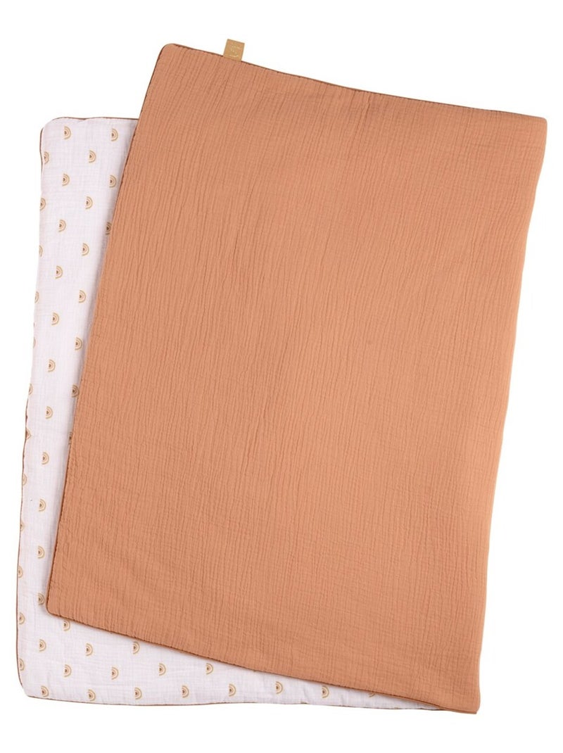 Couvre lit bébé en coton - Blanc - Kiabi