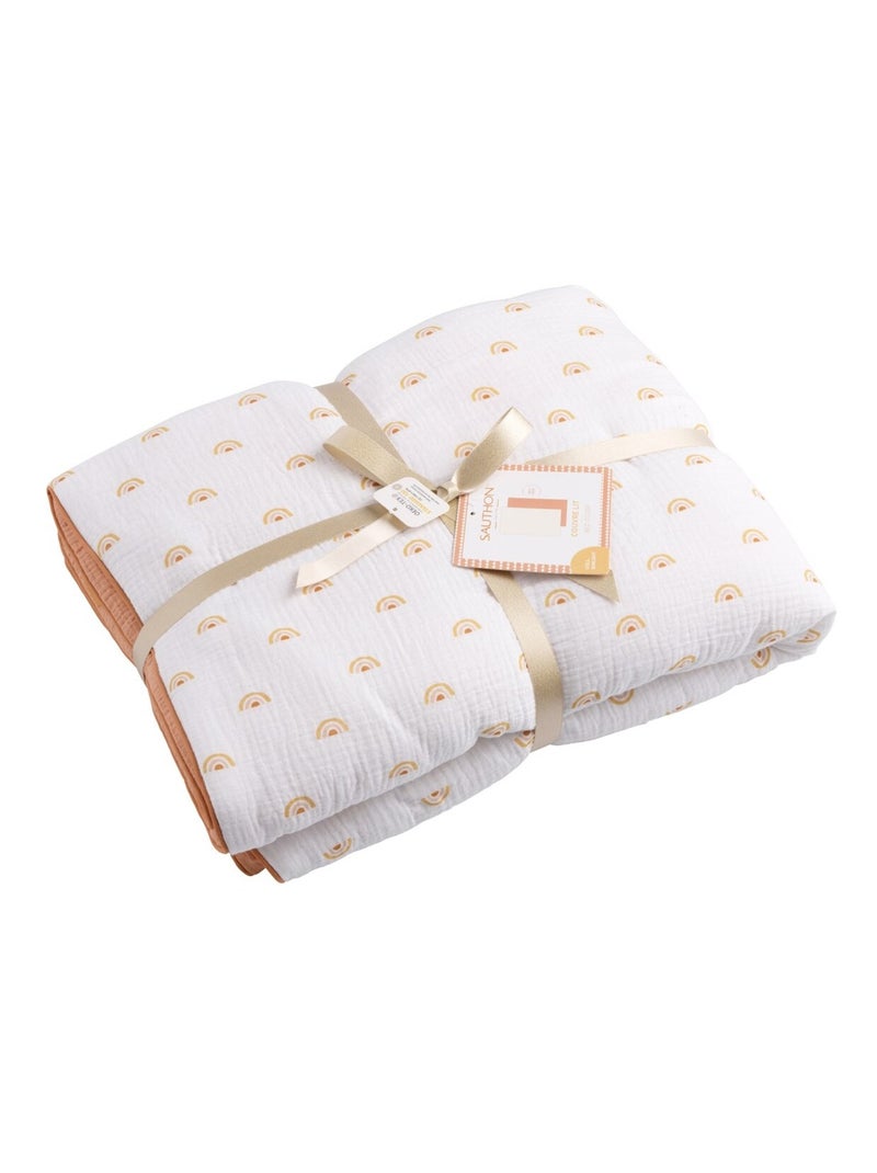 Couvre lit bébé en coton - SAUTHON Blanc - Kiabi