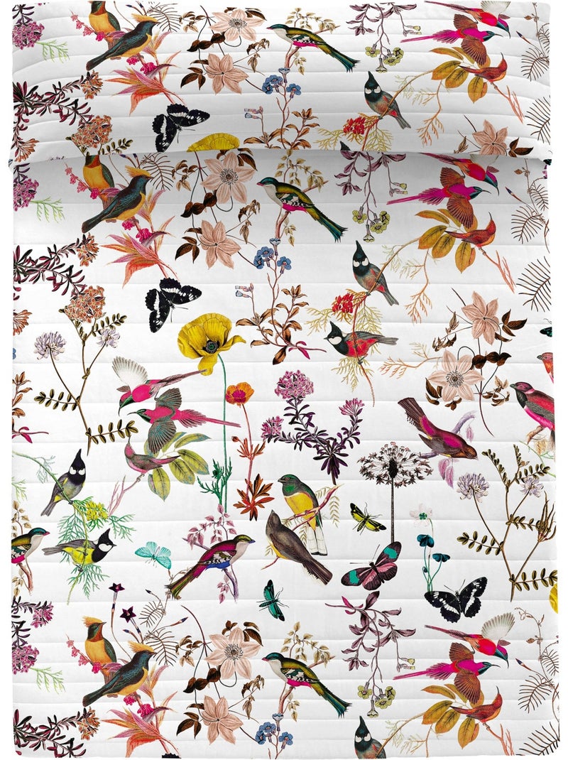 Couvre-lit Birds of paradise "Happyfriday" Multicolore - Kiabi