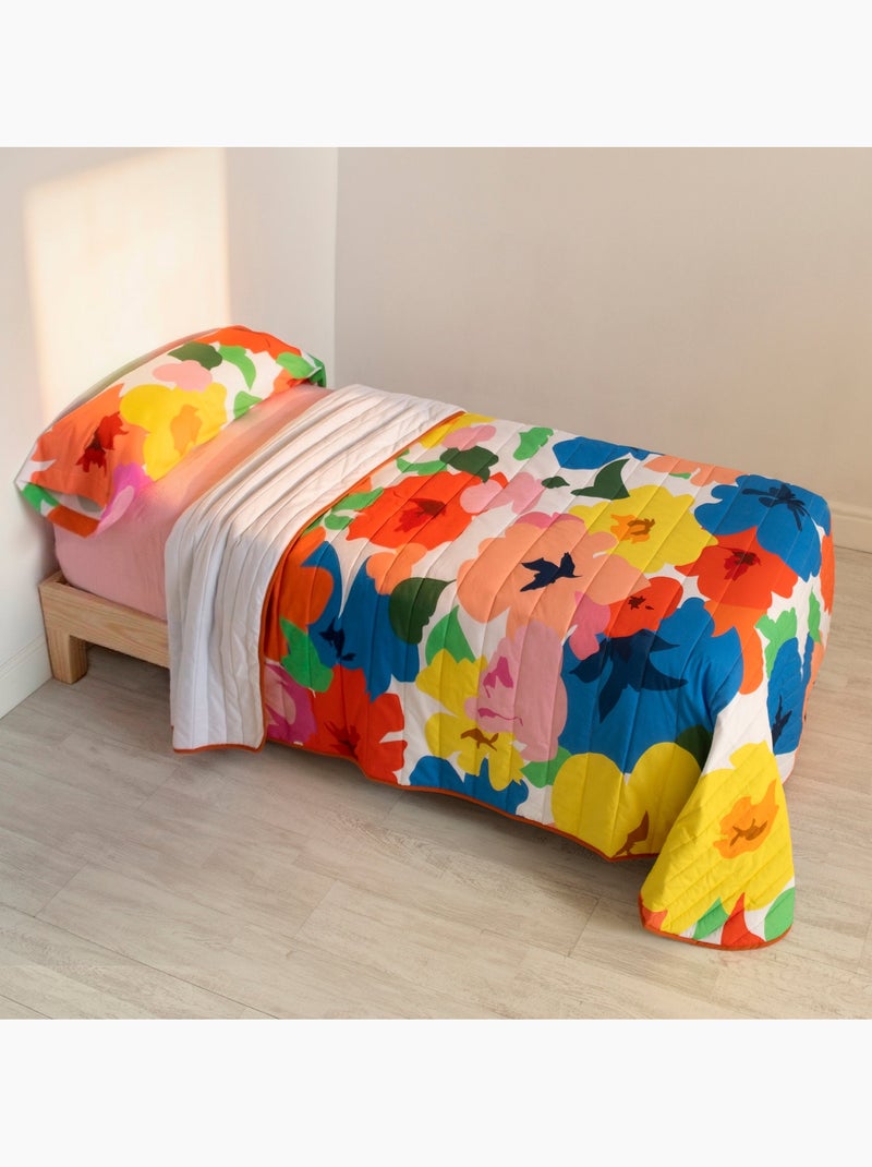 Couvre-lit Bloom play "Happyfriday" Multicolore - Kiabi
