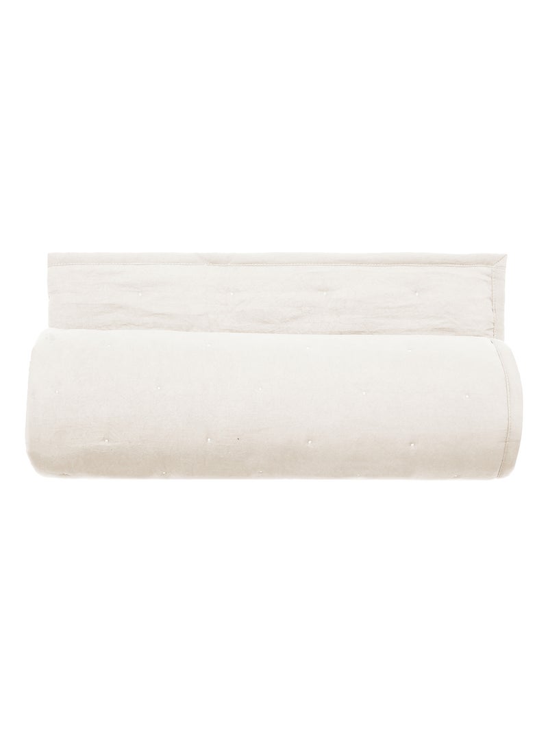 Couvre-lit CELESTE Beige argile - Kiabi