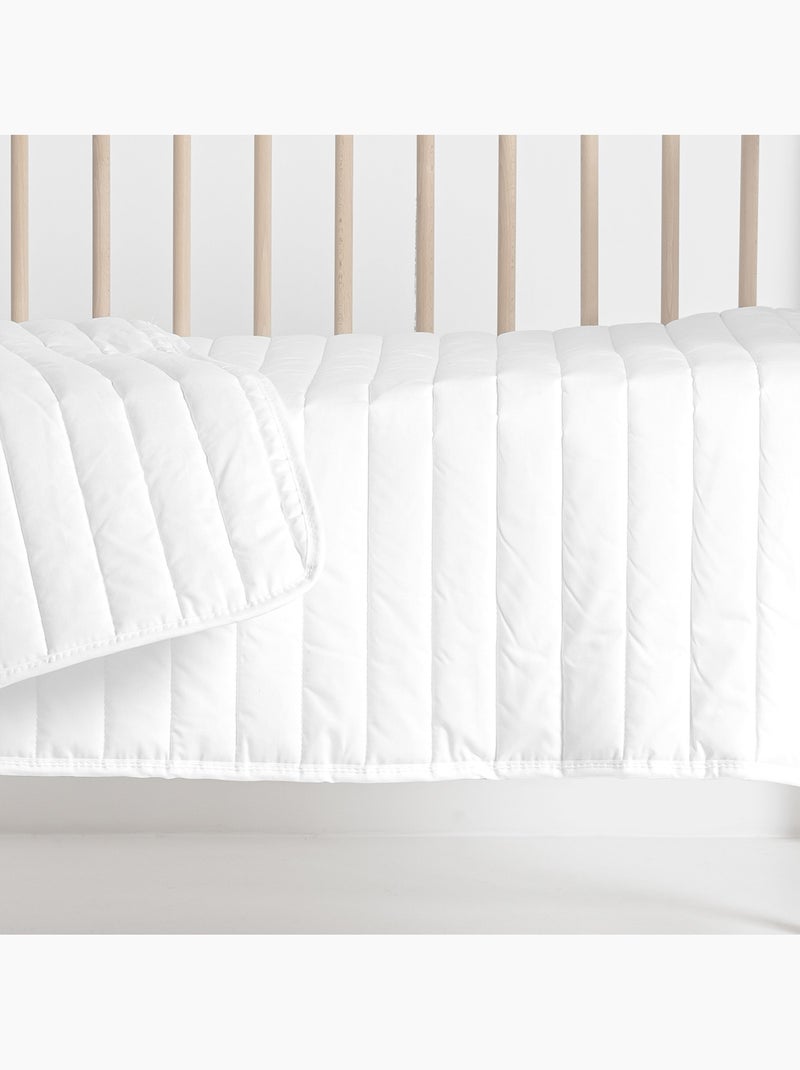 Couvre-lit Dash Berceau "Happyfriday" Blanc - Kiabi