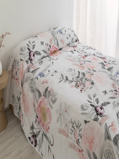 Couvre-lit Delicate bouquet "Happyfriday" - Kiabi