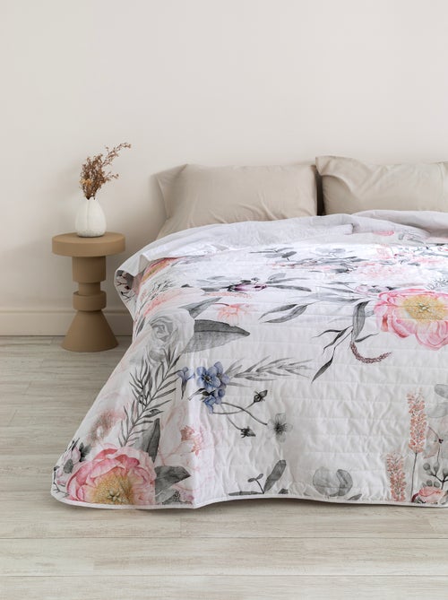 Couvre-lit Delicate bouquet "Happyfriday" - Kiabi