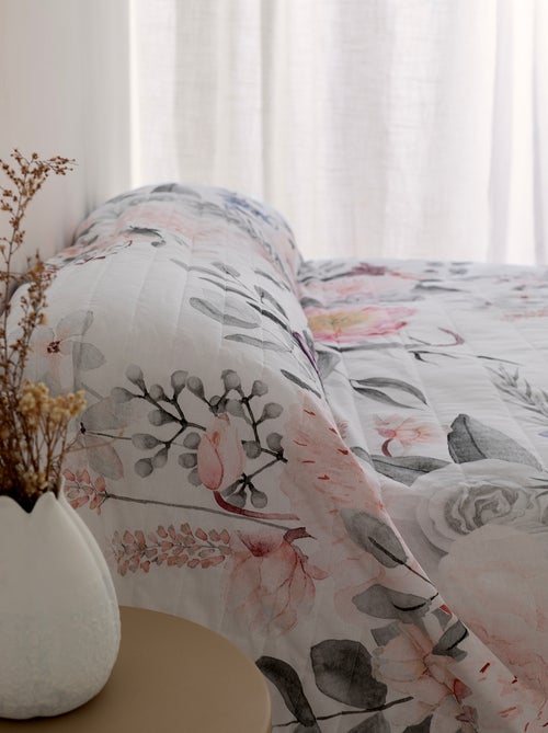 Couvre-lit Delicate bouquet "Happyfriday" - Kiabi