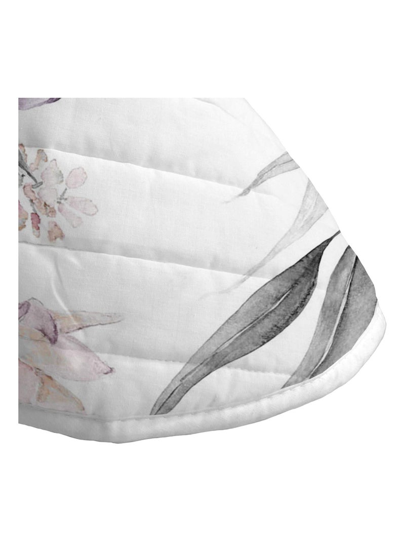 Couvre-lit Delicate bouquet "Happyfriday" Multicolore - Kiabi