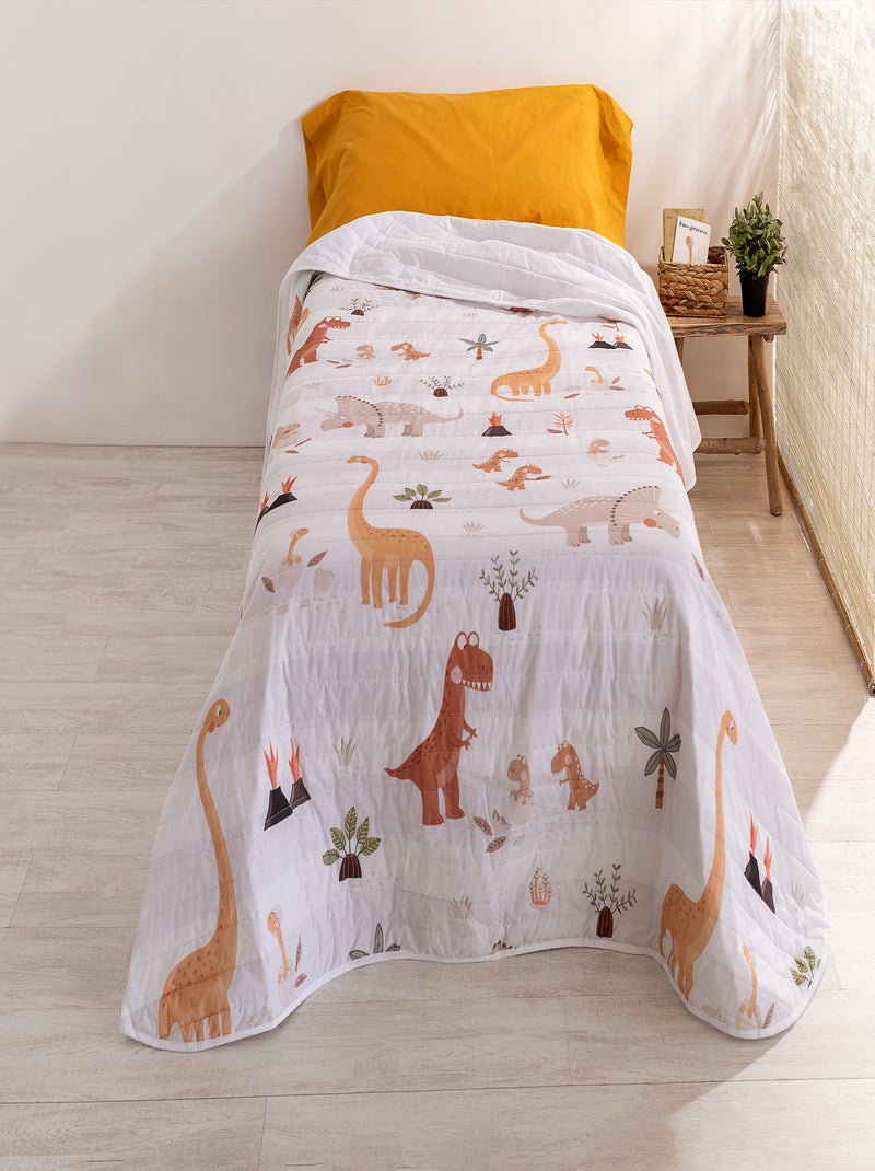 Couvre-lit Dino family "Happyfriday" Multicolore - Kiabi