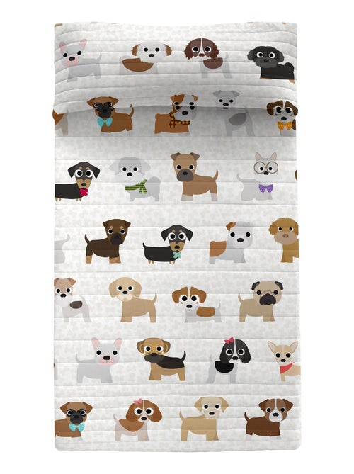 Couvre-lit Dogs "Happyfriday" - Kiabi