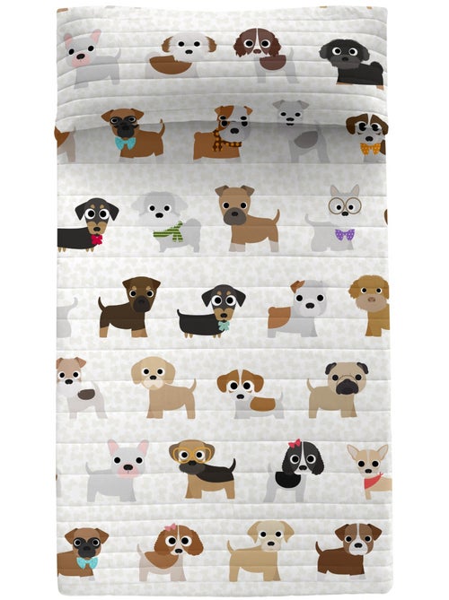 Couvre-lit Dogs "Happyfriday" - Kiabi