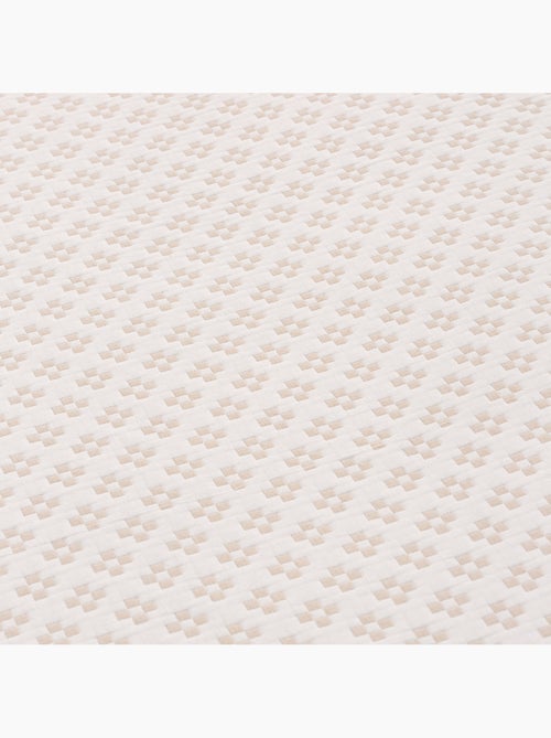 Couvre-lit en coton avec motif géométrique en relief, tissu texturé. - Kiabi Couvre-lit en coton avec motif géométrique en relief, tissu texturé. - Kiabi