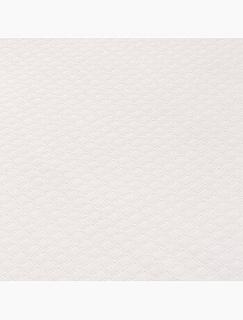 Couvre-lit en coton uni, tissu texturé à carreaux - Gamusi.