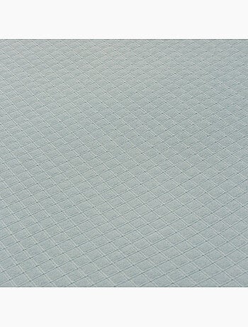 Couvre-lit en coton uni, tissu texturé à carreaux - Gamusi.