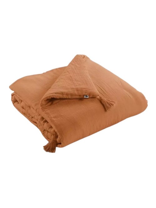 Couvre lit en gaze de coton Gaia - Kiabi Couvre lit en gaze de coton Gaia - Kiabi