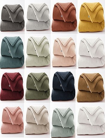 Couvre lit en gaze de coton Gaia