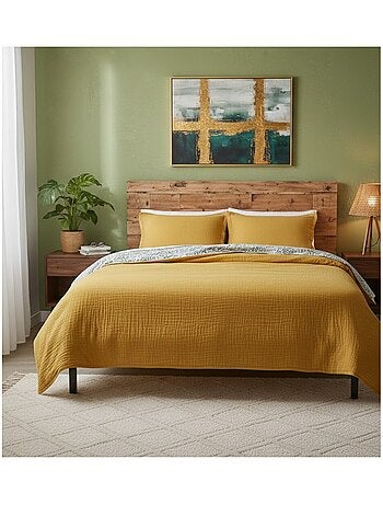 Couvre lit en gaze de coton Gaia