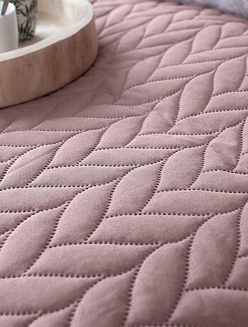 Couvre lit en microfibre dessin par ultrason