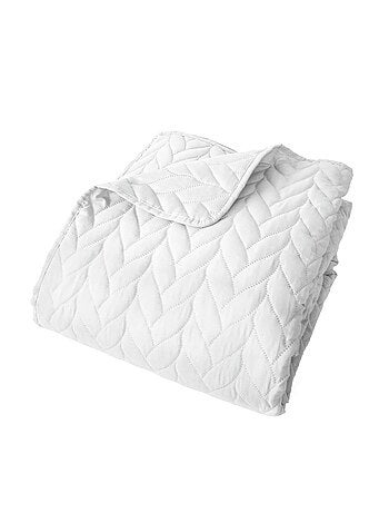 Couvre-lit en microfibre Effet tresse