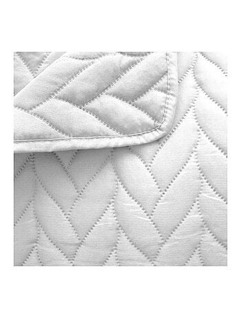 Couvre-lit en microfibre Effet tresse