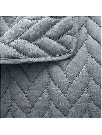 Couvre-lit en microfibre Effet tresse