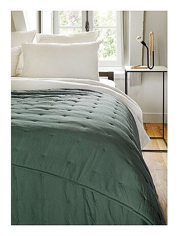 Couvre-Lit en microfibre matelassée