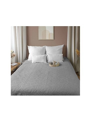 Couvre-lit en microfibre Rosace