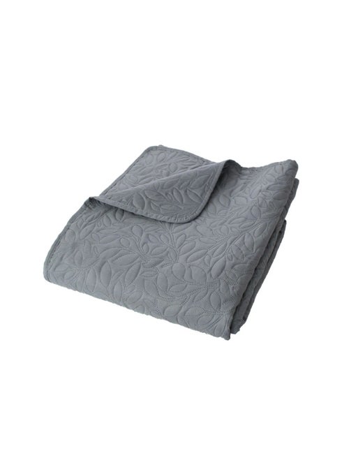 Couvre-lit en microfibre Rosace - Kiabi