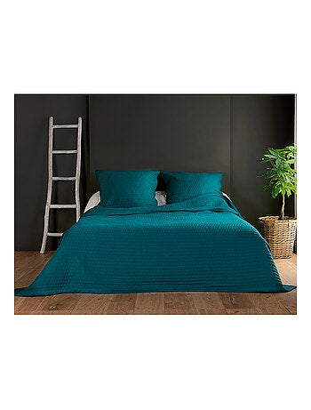Couvre lit et taie matelassés