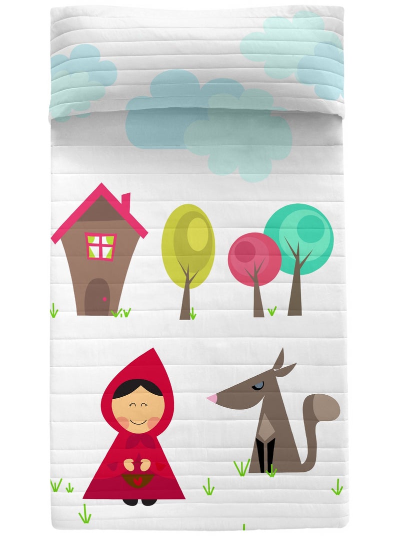 Couvre-lit Grandma "Happyfriday" Multicolore - Kiabi