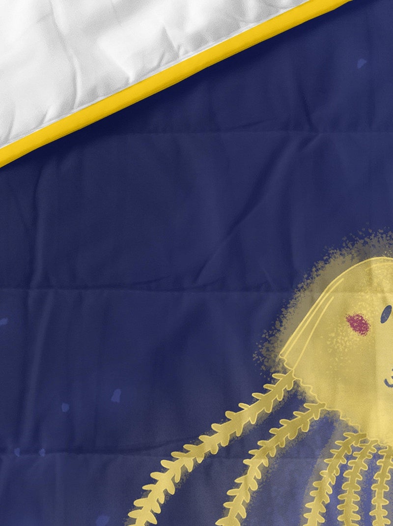 Couvre-lit Happy mermaid Berceau "Happyfriday" Blanc - Kiabi