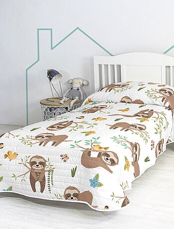 Couvre-lit Happy sloth "Happyfriday