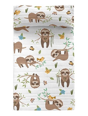 Couvre-lit Happy sloth "Happyfriday