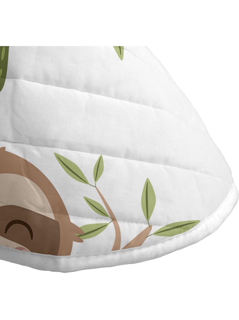 Couvre-lit Happy sloth "Happyfriday" Multicolore - Kiabi