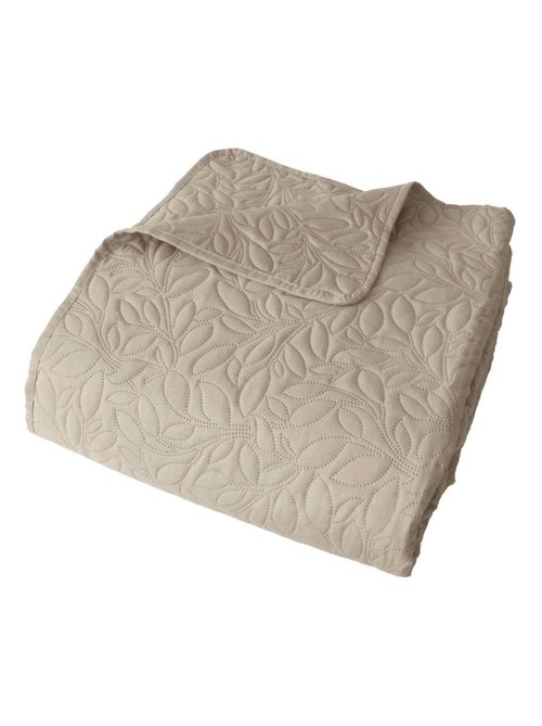 Couvre-lit imprimé floral - Kiabi