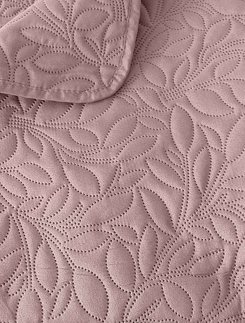 Couvre-lit imprimé floral