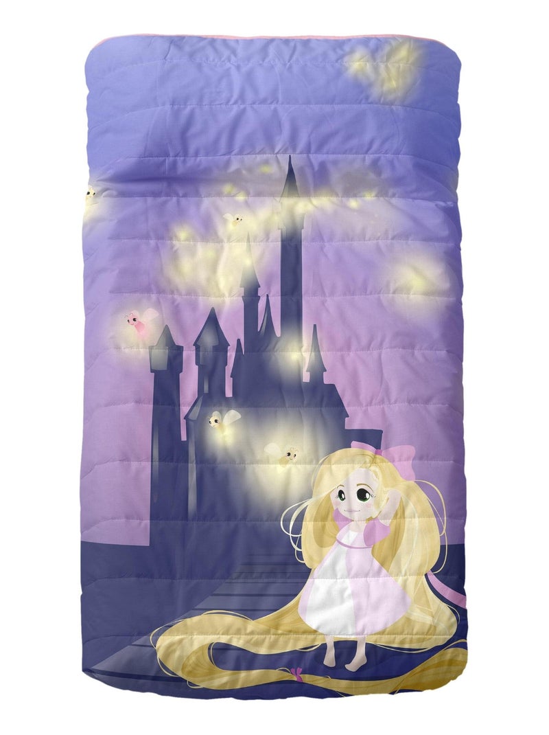 Couvre-lit Long braid Berceau "Happyfriday" Jaune - Kiabi