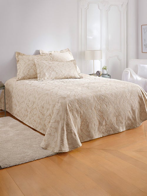 Couvre lit maille piquée effet relief - Afibel - Kiabi