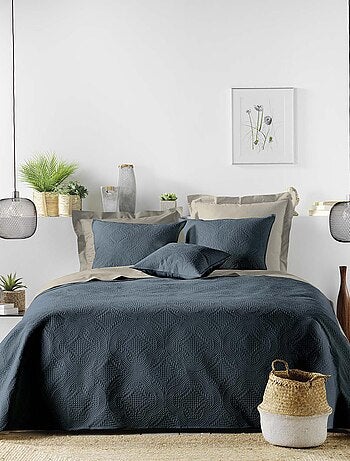 Couvre-lit matelassé en microfibre