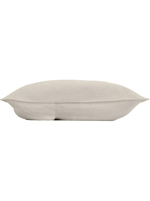 Couvre-Lit Matelassé et 2 Taies d'Oreiller Romane - Kiabi