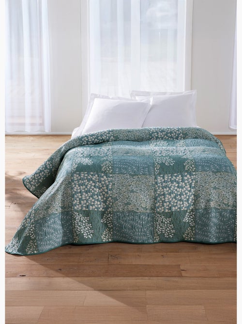 Couvre-lit matelassé imprimé floral patchwork - Afibel - Kiabi