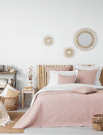 Couvre lit microfibre lave Florette