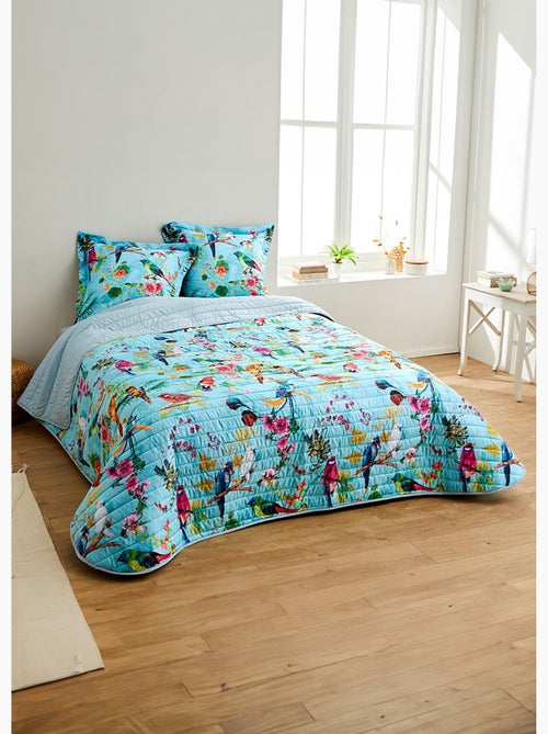 Couvre-lit microfibre matelassé imprimé - Afibel - Kiabi