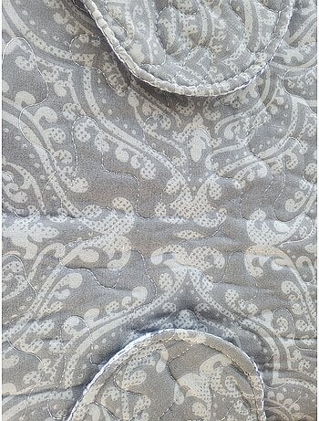 Couvre lit microfibre + taies 240 x 260 cm arabesque