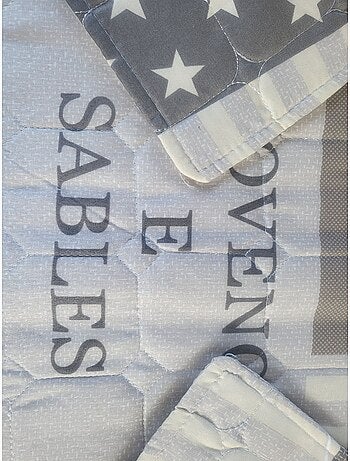 Couvre lit microfibre + taies 240 x 260 cm Provence