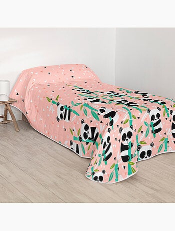 Couvre-lit Panda garden "Happyfriday