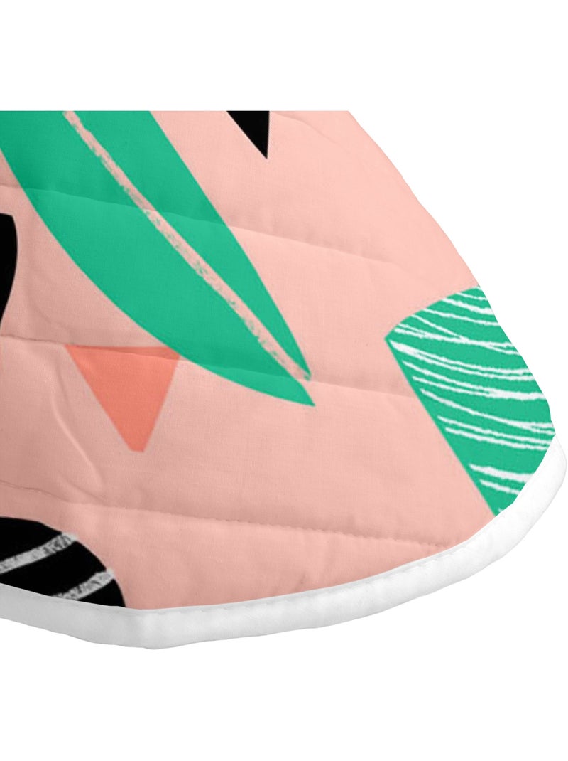 Couvre-lit Panda garden "Happyfriday" Rose - Kiabi