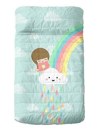 Couvre-lit Rainbow Berceau "Happyfriday